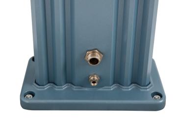 Preview: Steinbach Solardusche Slim Line Deluxe blau